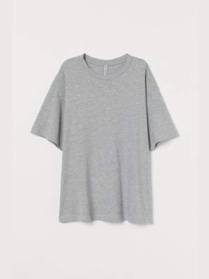 Wide-cut Cotton T-shirt