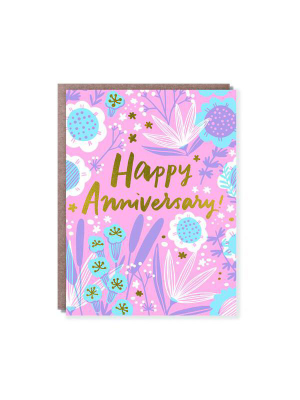 Anniversary Garden Card