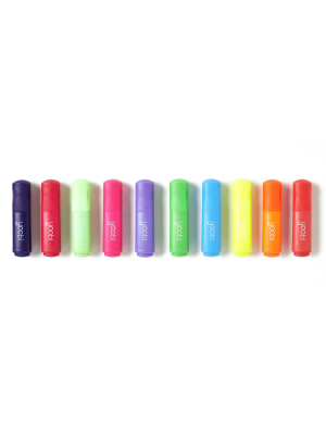 Mini Highlighters, 10 Pack - Brights