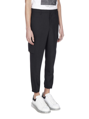 Neil Barrett Side Pocket Cropped Pants