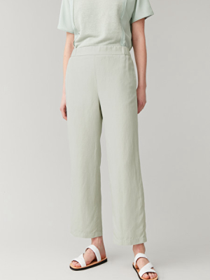 Lyocell-linen Elasticated Pants