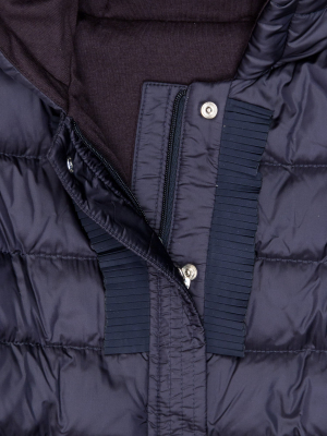 Moncler Kids Flared Padded Coat