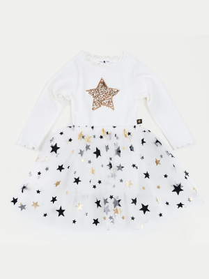 Petite Hailey™ Mia 2 Star Tutu Dress