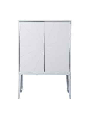 Hurstvey Double Door Storage Cabinet - Aiden Lane