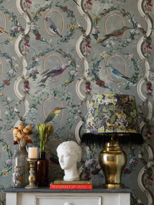 Countesse's Aviarium Wallpaper In Neutral From The Wallpaper Compendium Collection By Mind The Gap