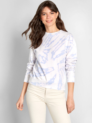 A Rush Of Style Cotton Sweatshirt