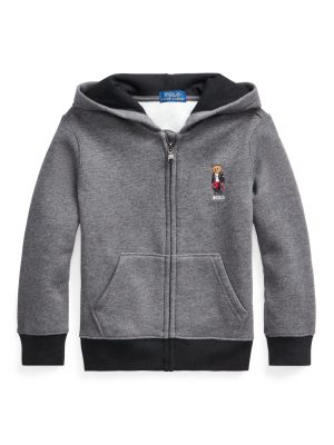 Polo Bear Fleece Full-zip Hoodie