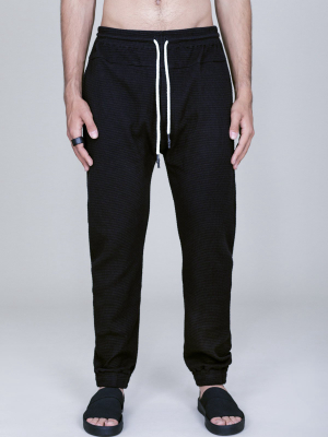 Pique Drawstring Joggers