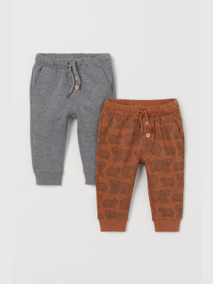 2-pack Cotton Joggers