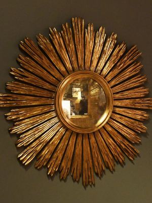 Margeaux Mirror Gold Leaf