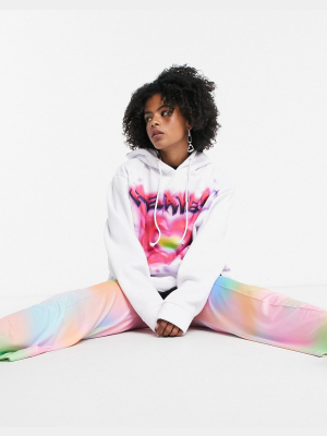 Jaded London Oversized Hoodie With Heaven Print Two-piece