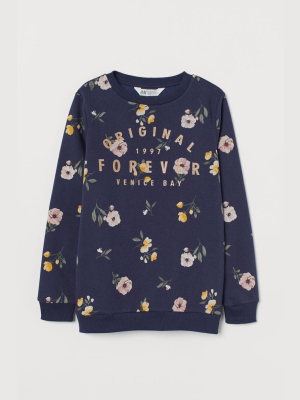 Printed Sweatshirt