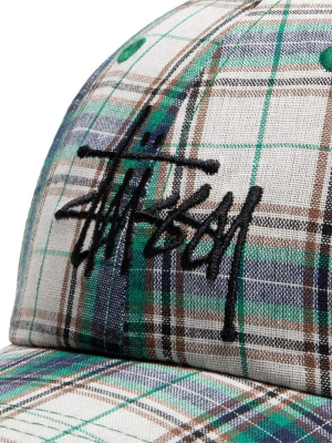 Madras Plaid Big Logo Low Pro