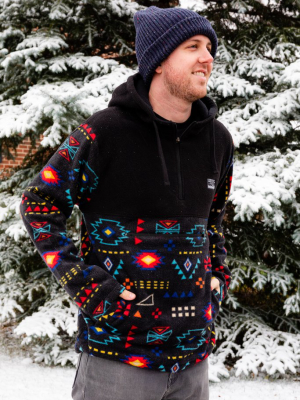 The Ticket To Taos | Retro Pullover Printed Fleece