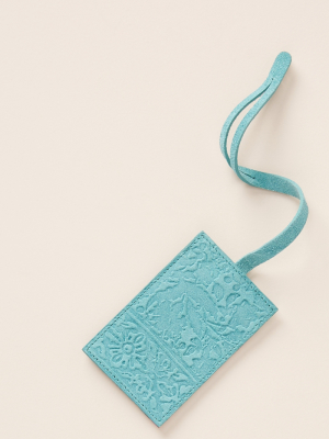 Adeline Suede Luggage Tag