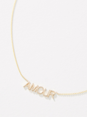 Maya Brenner 14k Gold Amour Necklace