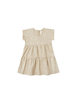 Rylee + Cru Grid Vienna Dress