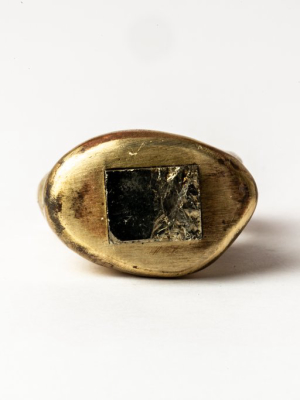 Giant Roman Ring (pyrite, Tom+pyr)