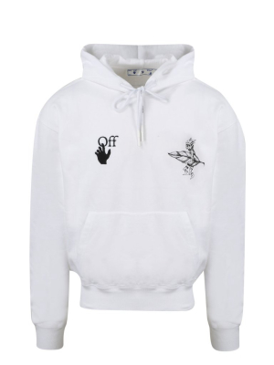 Off-white Elves Printed Hoodie