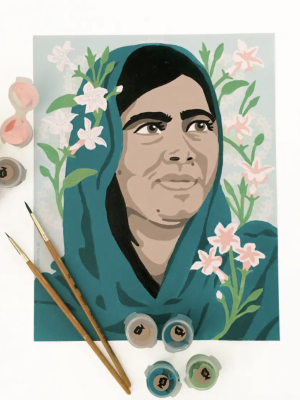 Paint By Numbers Kit - Malala With Jasmine