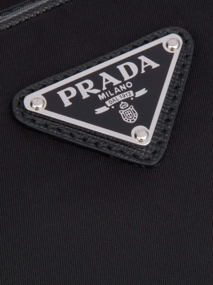 Prada Logo Plaque Belt Bag