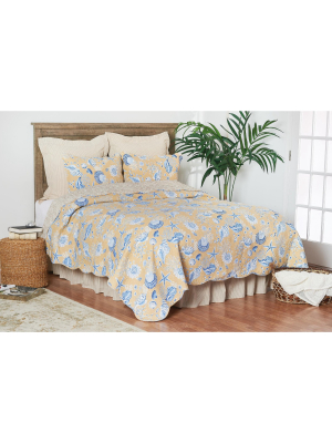 C&f Home Sand Treasures Quilt Set