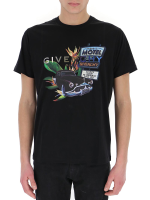 Givenchy Logo Graphic Print T-shirt