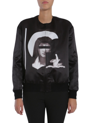 Givenchy Madonna Zipped Bomber Jacket