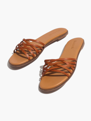 The Tracie Crisscross Slide Sandal