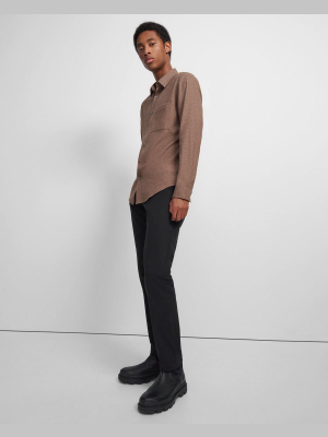 Zaine Pant In Brushed Cotton