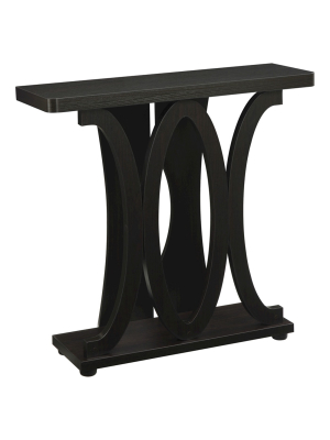 Newport Hailey Console Table Espresso - Breighton Home