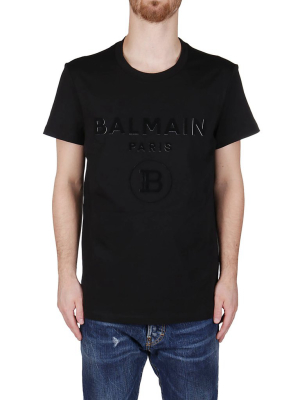 Balmain 3d Logo Print T-shirt