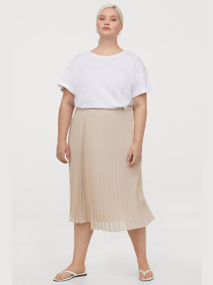 H&m+ Pleated Skirt