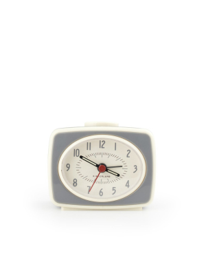 Classic Alarm Clock - Grey