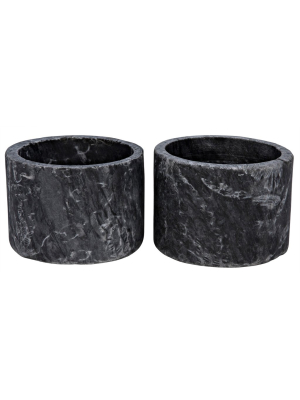 Syma Decorative Candle Holder, Set Of 2