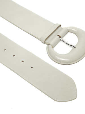 Maura Gloss Leather Belt