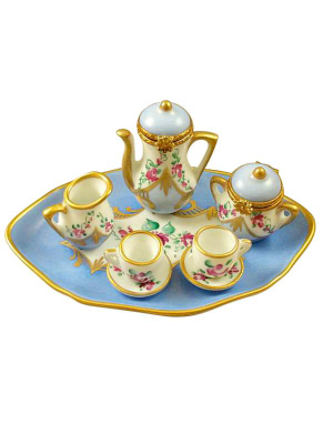 Light Blue Tea Set Limoges