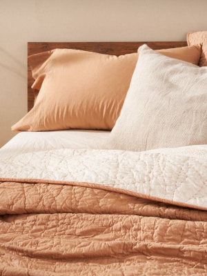 Manzanita Quilt And Shams - Ginger