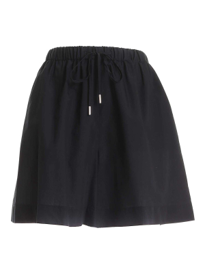 Max Mara Beachwear Flared Drawstring Shorts