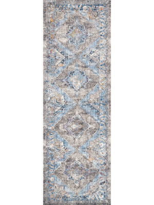 Loloi Dante Rug - Granite/light Blue