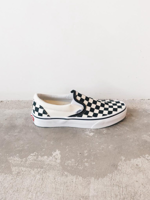 Classic Checkerboard Slip-on