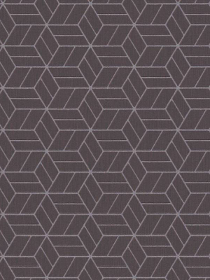 Melina Geo Wallpaper In Brown And Metallic By Bd Wall