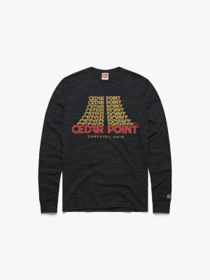 Cedar Point Sandusky Ohio Long Sleeve Tee