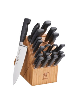 Zwilling J.a. Henckels Four Star 20-pc Knife Block Set