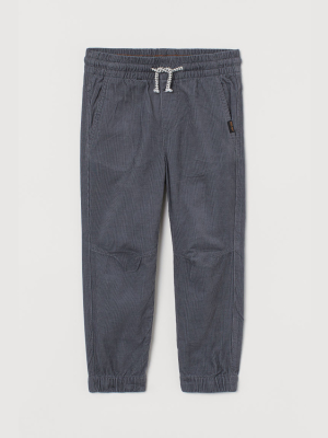 Corduroy Joggers