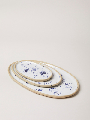 Farmhouse Pottery Spattered Platter