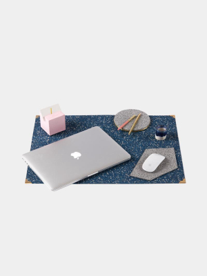 Recycled Rubber Deskmat - Royal