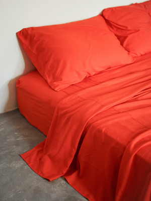 Scarlet Fitted Sheet