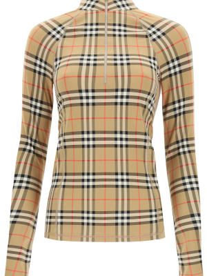 Burberry Vintage Check Long-sleeve Top