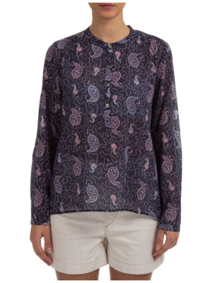 Isabel Marant Étoile Mexika Abstract Printed Blouse